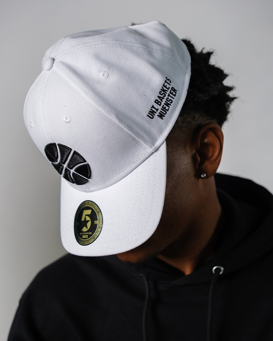 Basecap Uni Baskets 3D Weiss